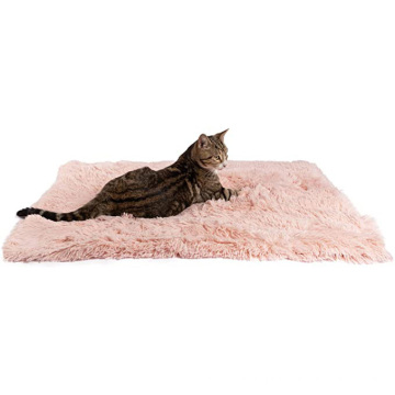 Hign Quality Long Faux Fur Plush Pet Bed